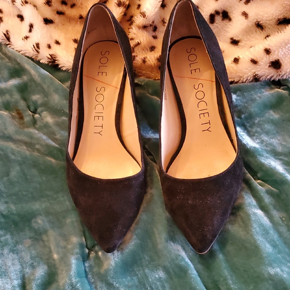 Sole Society Black Heels for Women